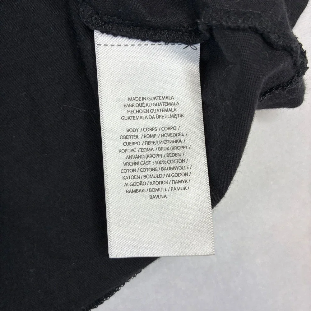 Polo Ralph Lauren T-Shirt Men Large Black Polo Bear Holiday Classic Fit Tee